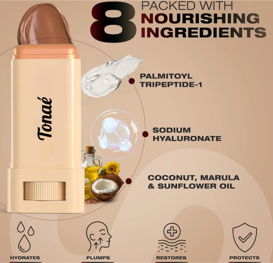 Tonaé by MelaGlow  Serum Boosted Skin Tint Balm